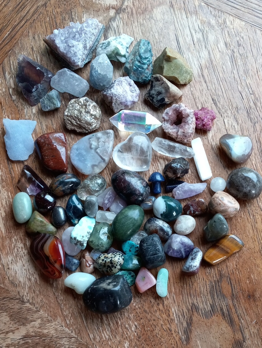 2+ LBS Assorted Gemstone and Crystal Collection!!!!